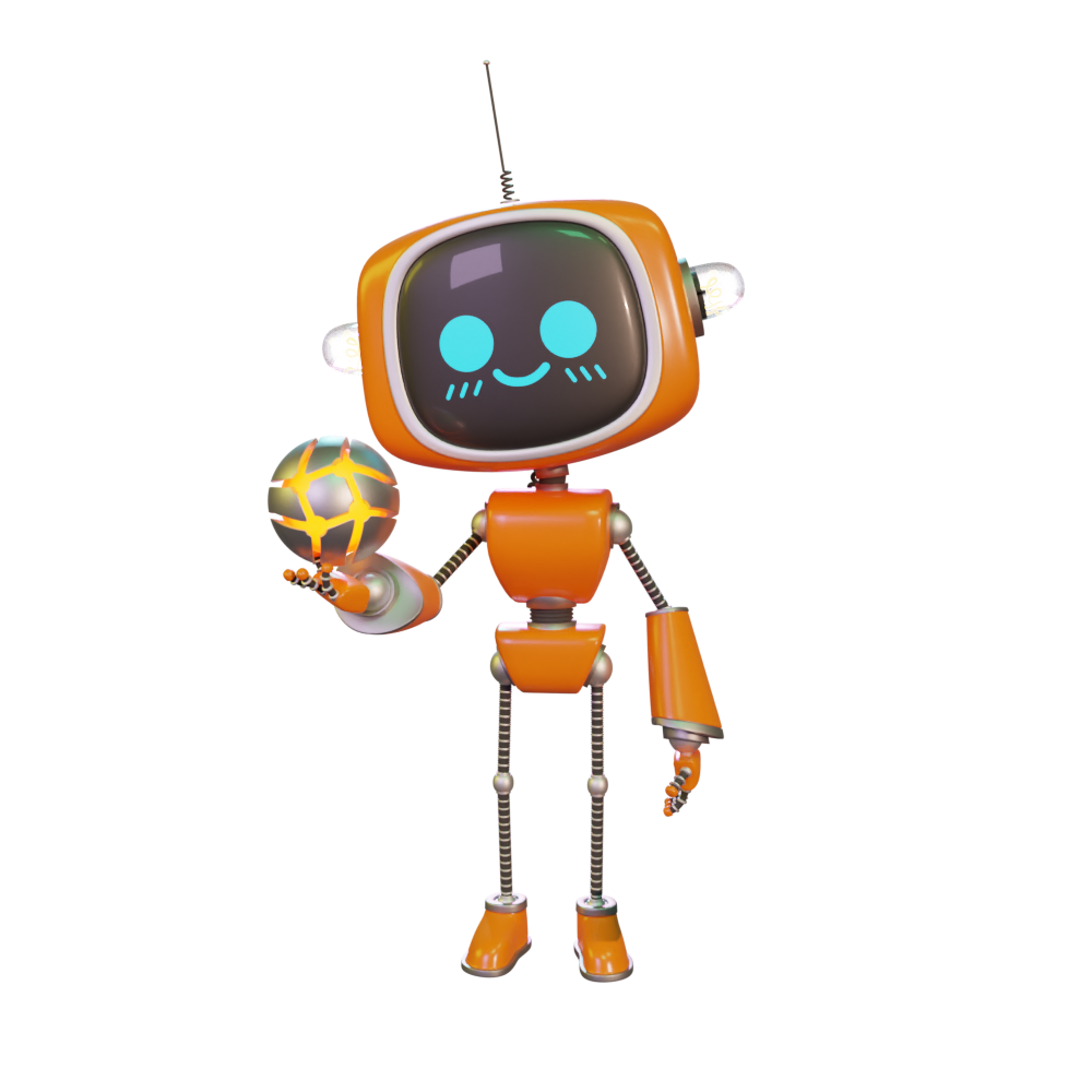 STASISM robot mascot