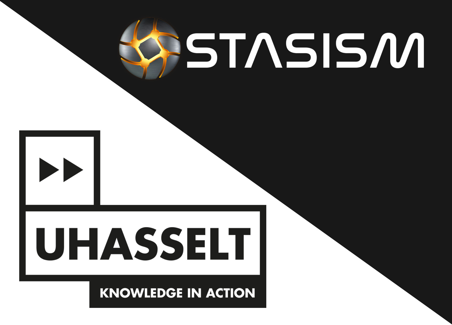STASISM and UHasselt logos